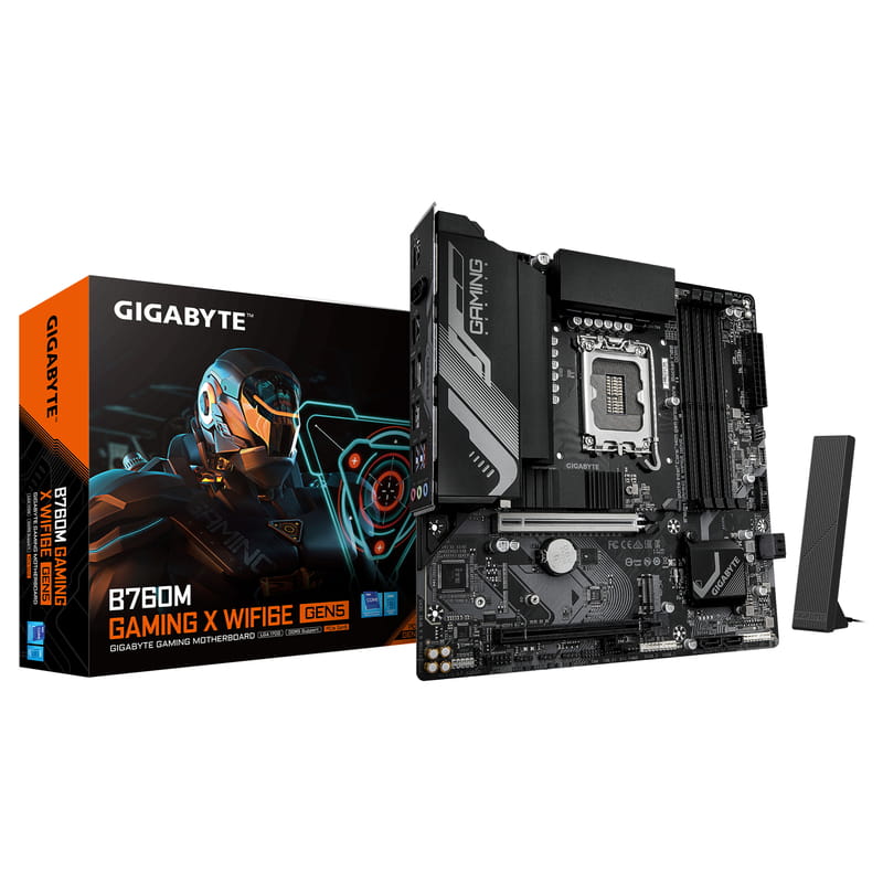 Материнская плата Gigabyte B760M Gaming X WiFi6E Gen5 Socket 1700