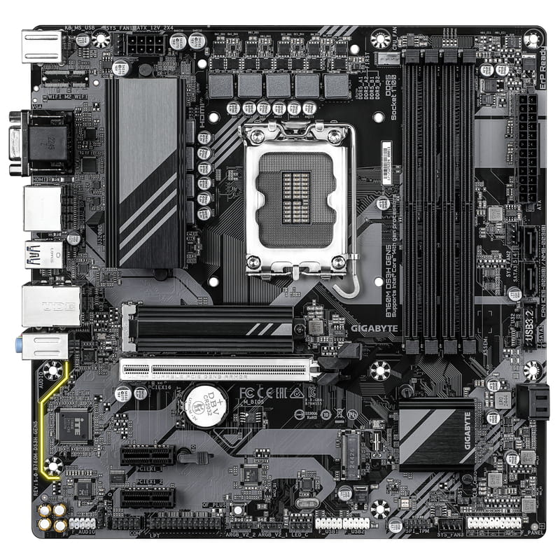 Материнская плата Gigabyte B760M DS3H Gen5 Socket 1700