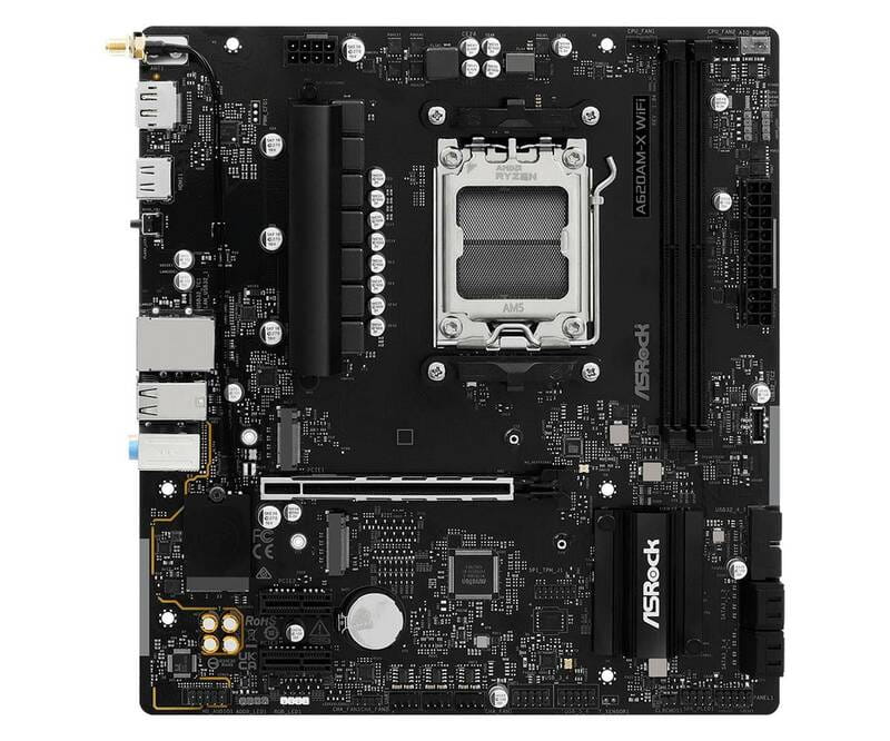 Материнская плата ASRock A620AM-X WiFi Socket AM5