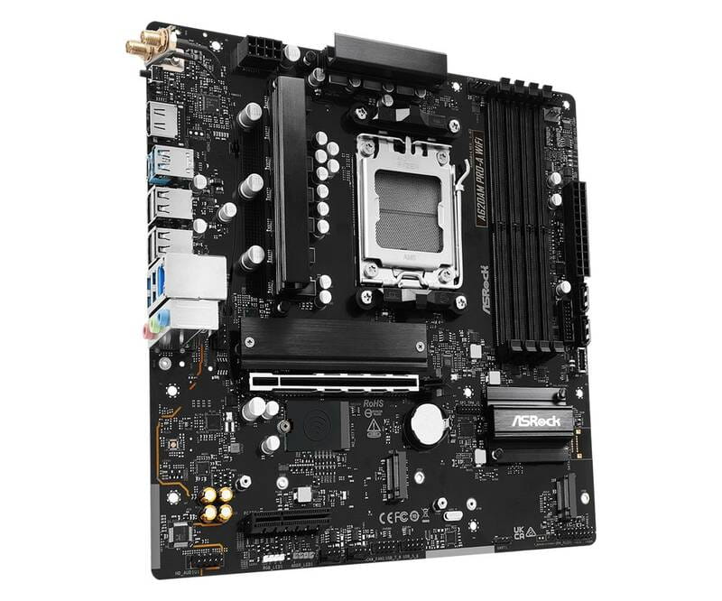Материнська плата ASRock A620AM Pro-A WiFi Socket AM5