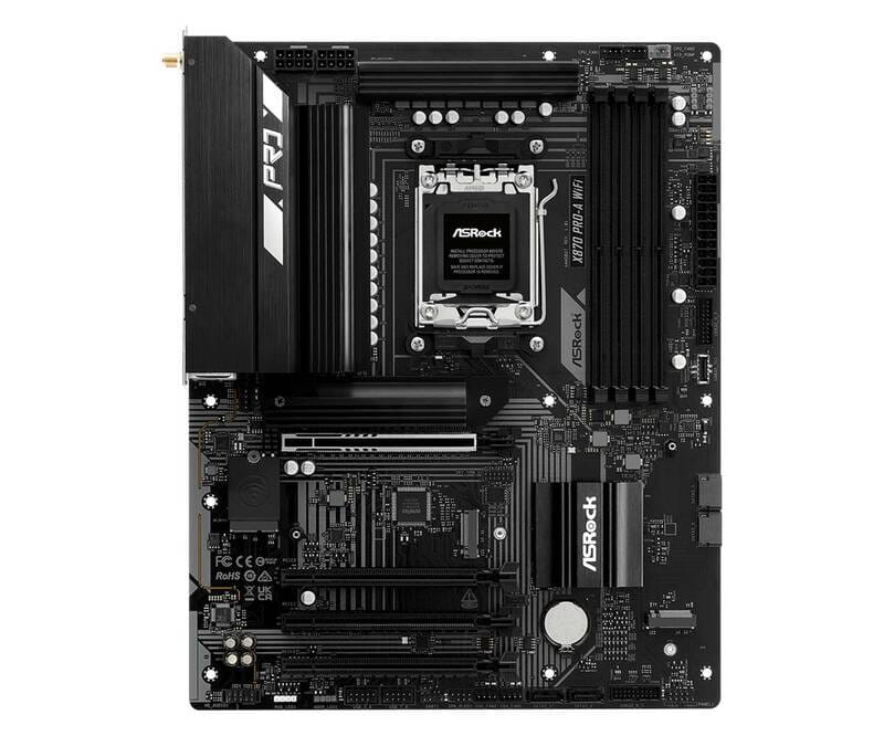 Материнська плата ASRock X870 Pro-A WiFi Socket AM5