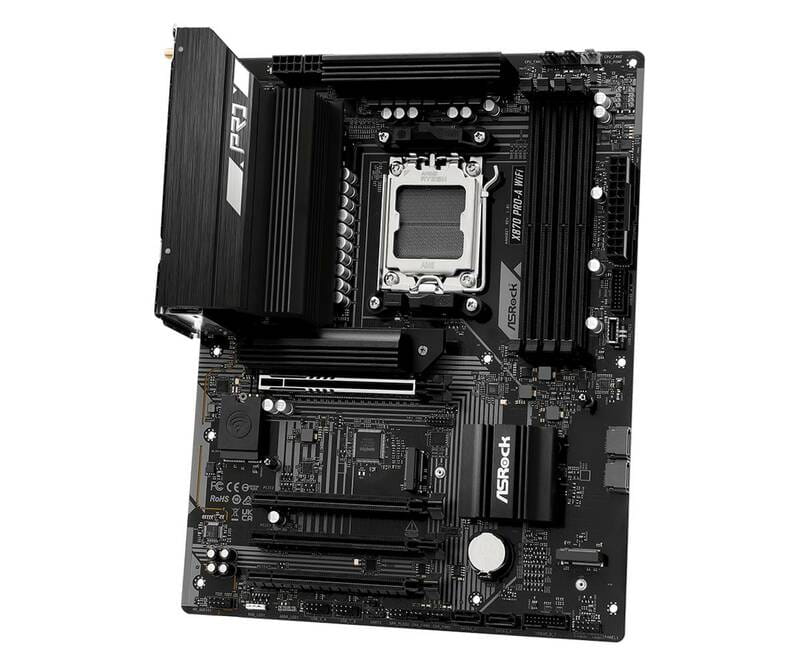 Материнська плата ASRock X870 Pro-A WiFi Socket AM5