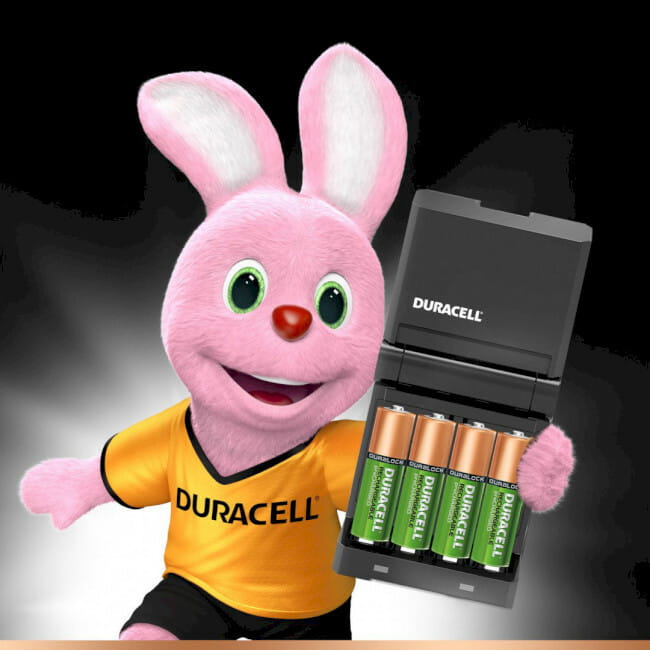 Зарядний пристрій Duracell CEF14 + AA/HR06 NI-MH 1300 mAh BL 2шт + AAA/HR03 NI-MH 750 mAh BL 2шт