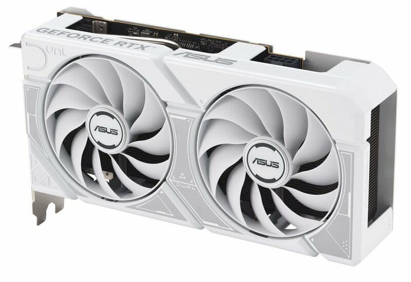 Відеокарта GF RTX 5060 8GB GDDR7 Dual OC White Asus (DUAL-RTX5060-O8G)