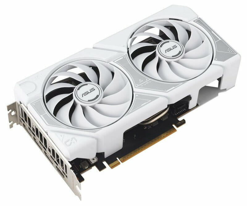 Відеокарта GF RTX 5060 8GB GDDR7 Dual OC White Asus (DUAL-RTX5060-O8G)