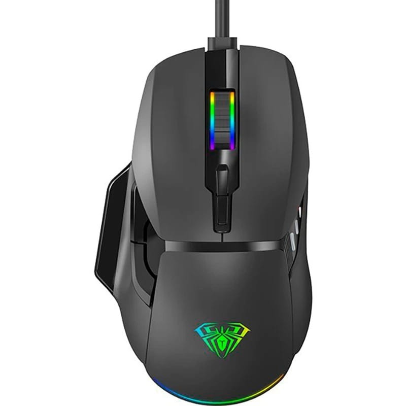 Мышь Aula F815 Wired gaming mouse Black (6948391214344)