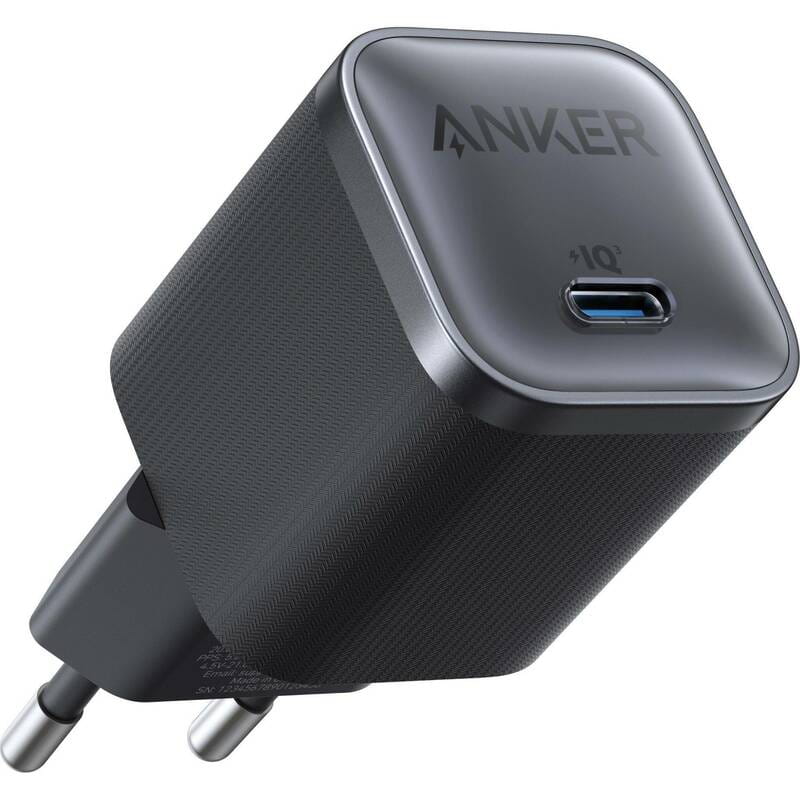 Мережевий зарядний пристрій Anker Nano Charger 45W USB-C Black (A2692L11)