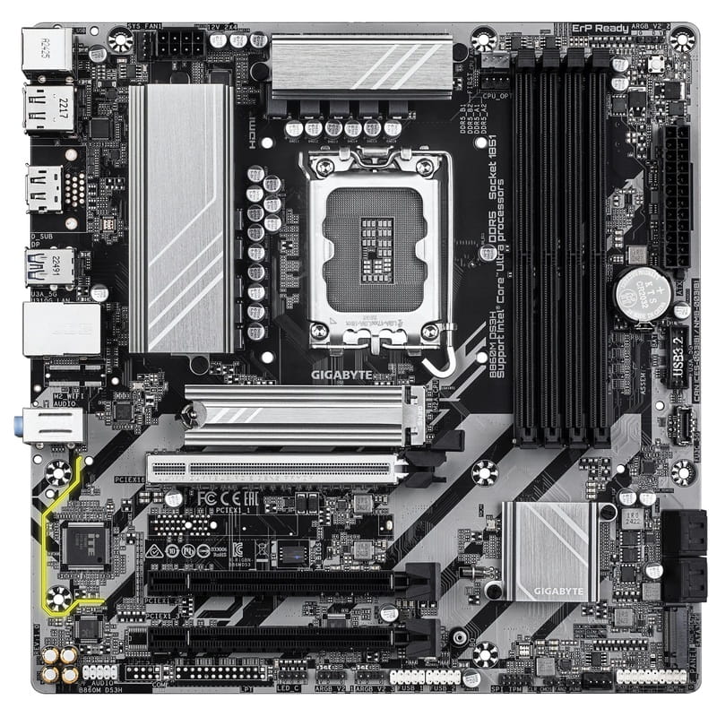 Материнська плата Gigabyte B860M DS3H Socket 1851