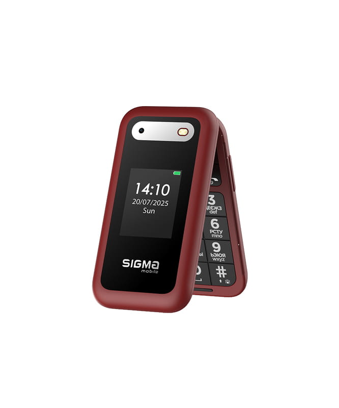 Мобiльний телефон Sigma mobile X-style 281 Clik Dual Sim Red