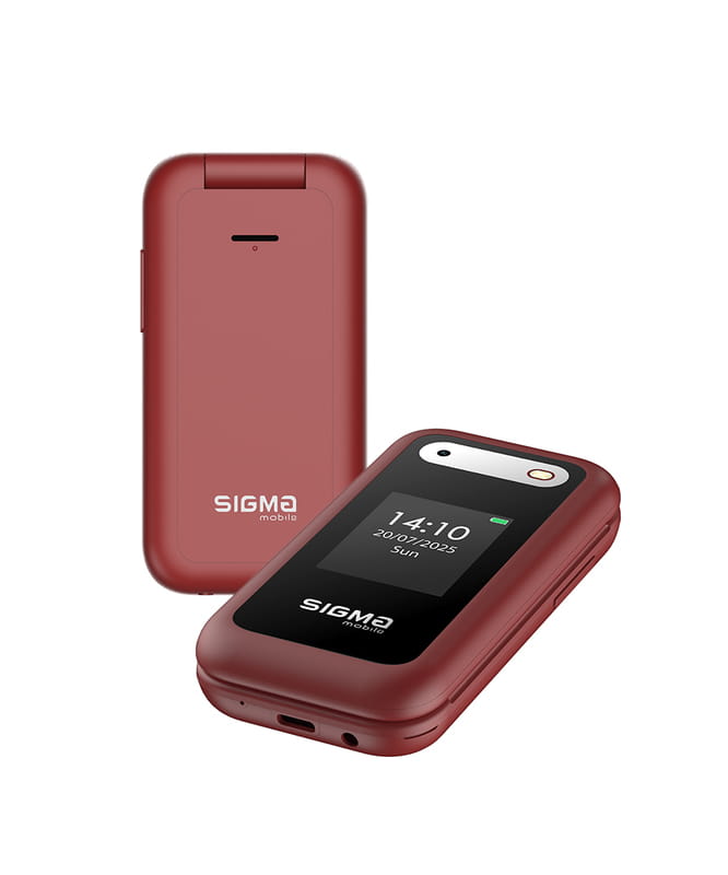 Мобiльний телефон Sigma mobile X-style 281 Clik Dual Sim Red