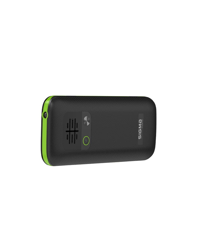 Мобiльний телефон Sigma mobile X-style 171 Mini Dual Sim Black/Green