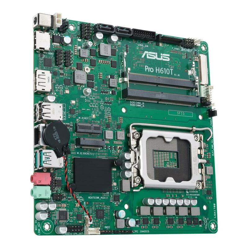 Материнская плата Asus Pro H610T-CSM Socket 1700