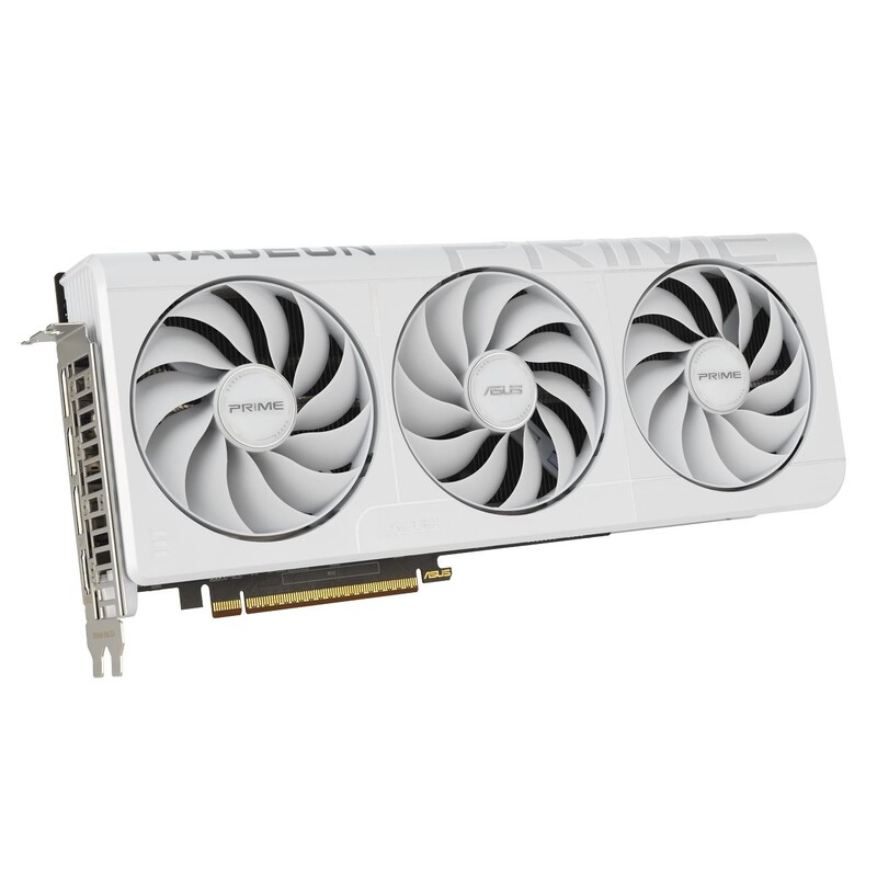 Відеокарта AMD Radeon RX 9070 XT 16GB GDDR6 Prime White OC Asus (PRIME-RX9070XT-O16G-WHITE)