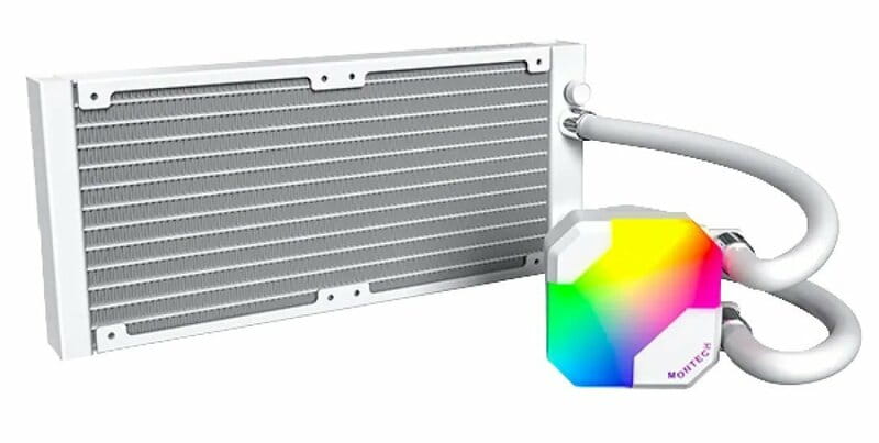 Система водяного охолодження Montech Hyper Flow ARGB 240 White