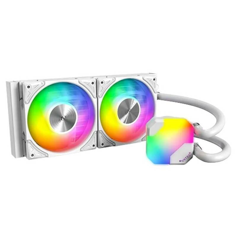 Система водяного охолодження Montech Hyper Flow ARGB 240 White