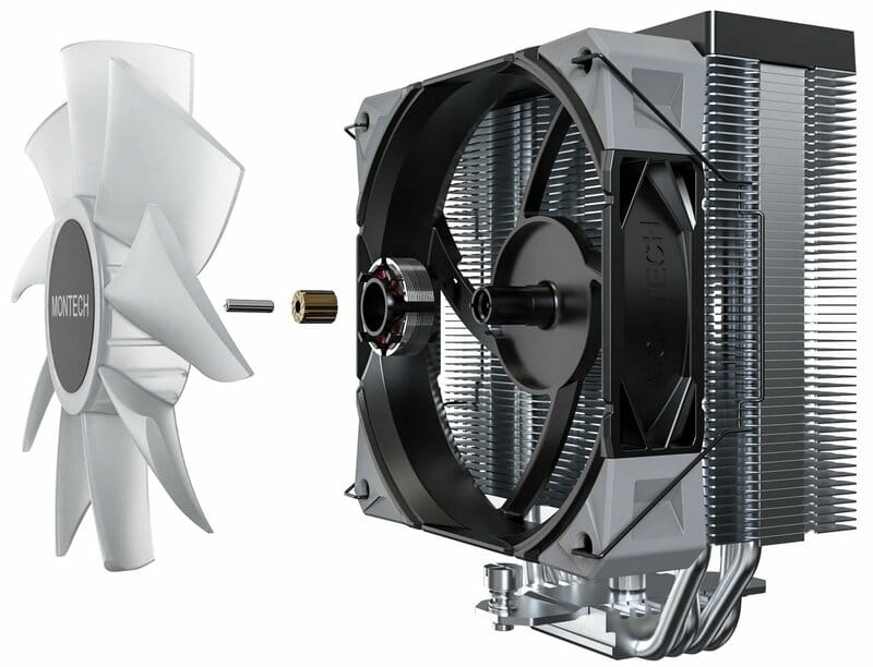 Кулер процессорный Montech NX400 White