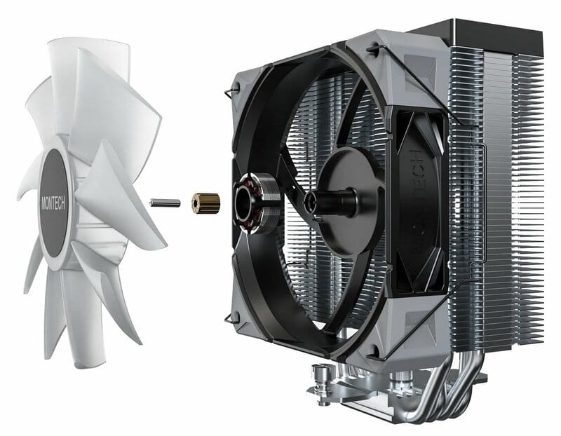 Кулер процессорный Montech NX400 ARGB White