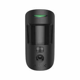 Бездротовий оповіщувач руху з камерою Ajax MotionCam HDR Black (117743.307.BL1)