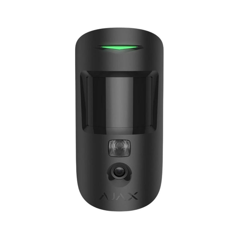Бездротовий оповіщувач руху з камерою Ajax MotionCam HDR (PhOD) Black (119281.310.BL1)