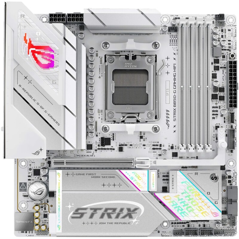 Материнська плата Asus ROG Strix B850-G Gaming WiFi Socket AM5