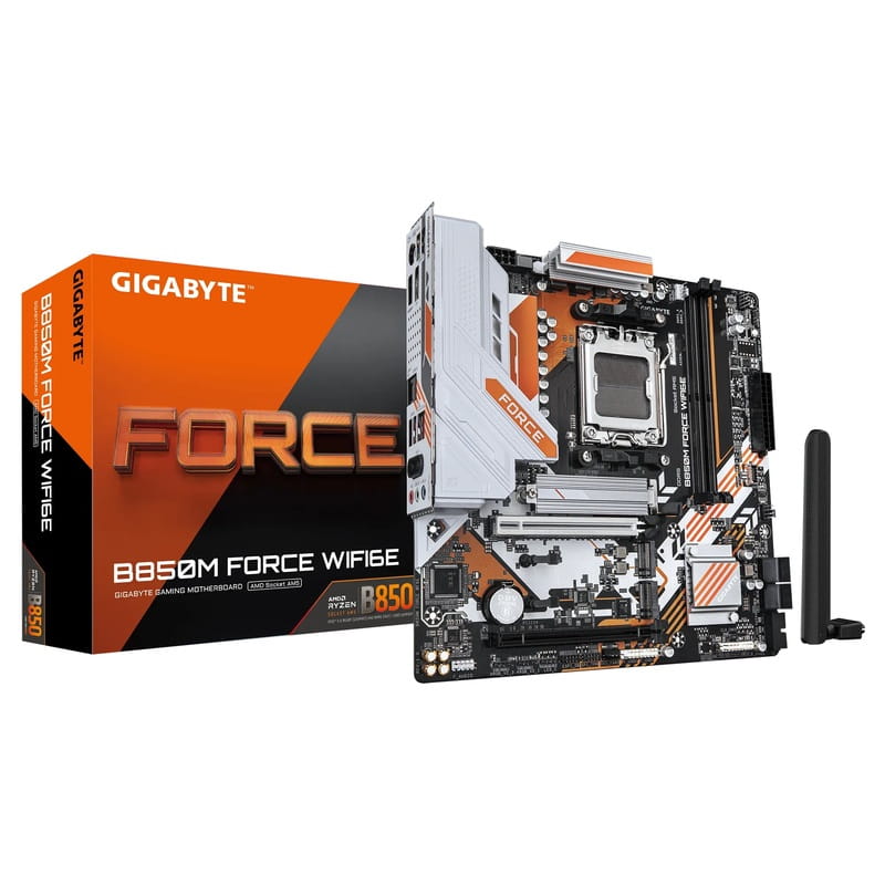 Материнська плата Gigabyte B850M Force WiFi6E Socket AM5