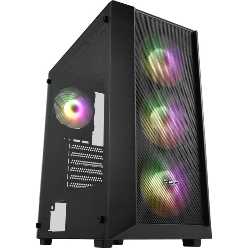 Корпус FSP CMT218AB Black без БЖ