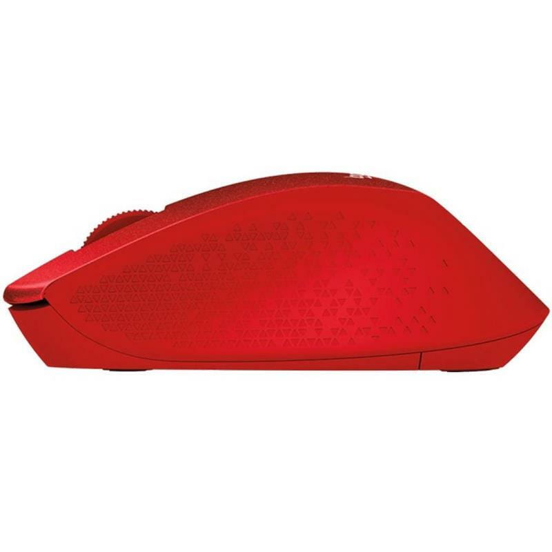 Мышь беспроводная Logitech M330 Silent Plus Red (910-004911)