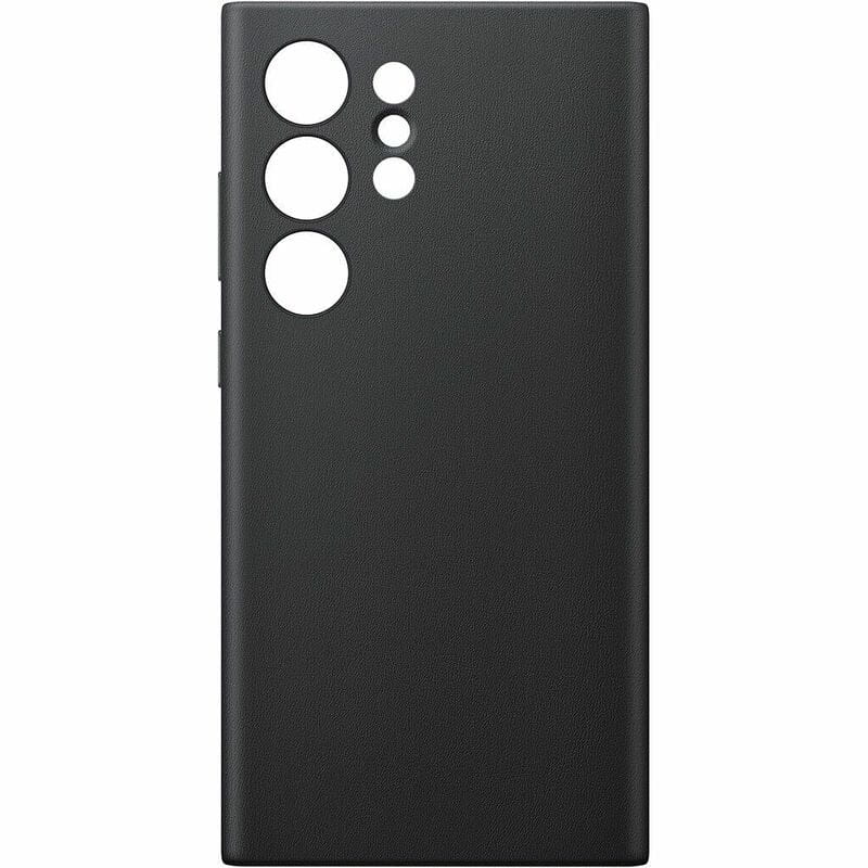 Чехол-накладка Samsung Vegan Leather Case для Samsung Galaxy S24 Ultra SM-S928 Black (GP-FPS928HCABW)