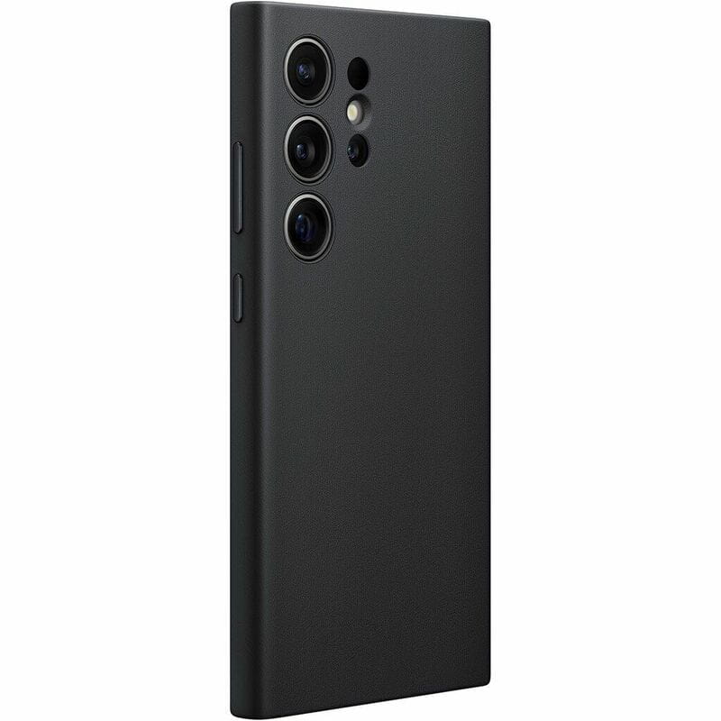 Чехол-накладка Samsung Vegan Leather Case для Samsung Galaxy S24 Ultra SM-S928 Black (GP-FPS928HCABW)