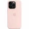 Фото - Чохол-накладка Apple Silicone Case with MagSafe для Apple iPhone 14 Pro Chalk Pink (MPTH3) | click.ua
