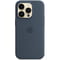 Фото - Чохол-накладка Apple Silicone Case with MagSafe для Apple iPhone 14 Pro Storm Blue (MPTF3) | click.ua