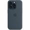 Фото - Чехол-накладка Apple Silicone Case with MagSafe для Apple iPhone 15 Pro Storm Blue (MT1D3) | click.ua