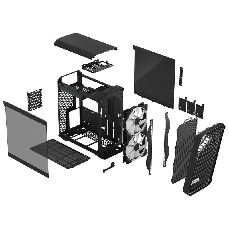 Корпус Fractal Design Torrent Compact RGB Black TG Light Tint (FD-C-TOR1C-02)
