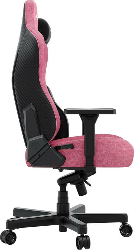 Крісло для геймерів Anda Seat Kaiser 3E XL Pink Fabric (AD23YC-XL-09-P-CF-P01)
