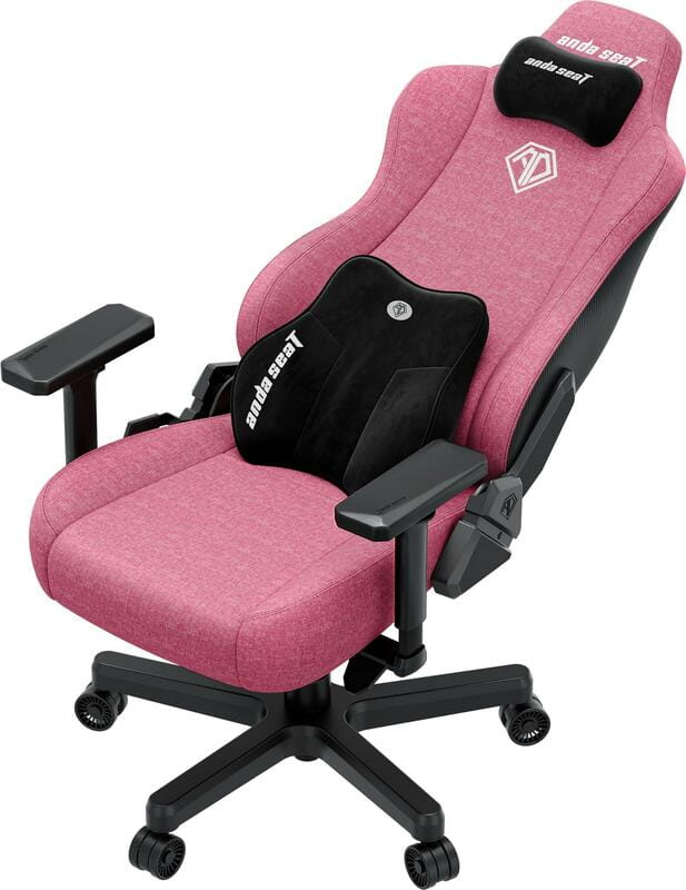 Крісло для геймерів Anda Seat Kaiser 3E XL Pink Fabric (AD23YC-XL-09-P-CF-P01)