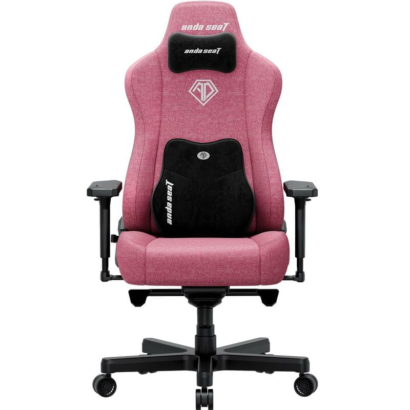 Крісло для геймерів Anda Seat Kaiser 3E XL Pink Fabric (AD23YC-XL-09-P-CF-P01)