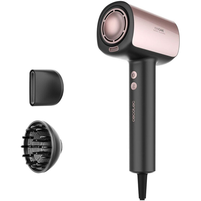 Фен Cecotec DryGlam Nano Plasma Black (A01_EU01_100150)
