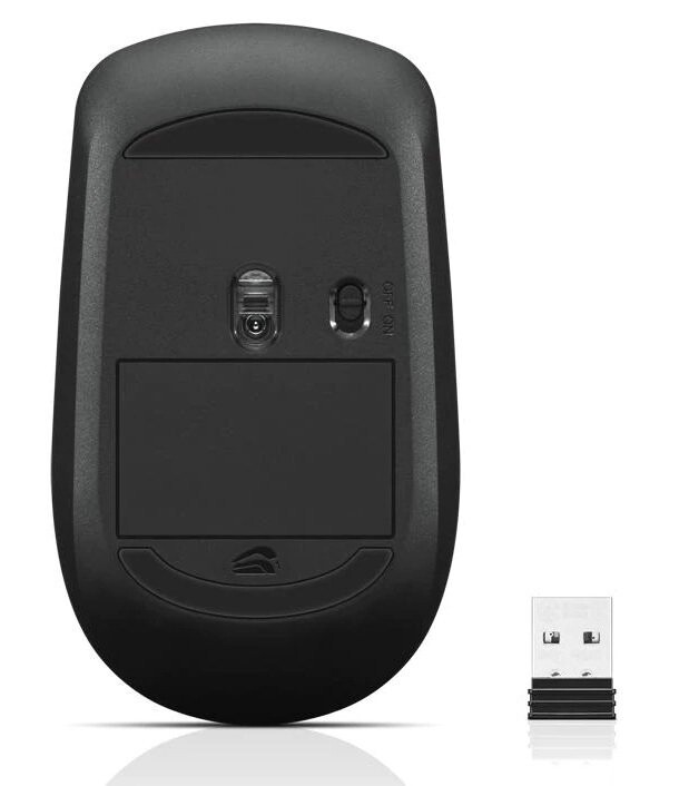 Мишка бездротова Lenovo 400 Black (GY50R91293) USB