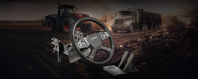 Руль и педали MOZA Racing R5 Trucking Bundle for PC (RS071)