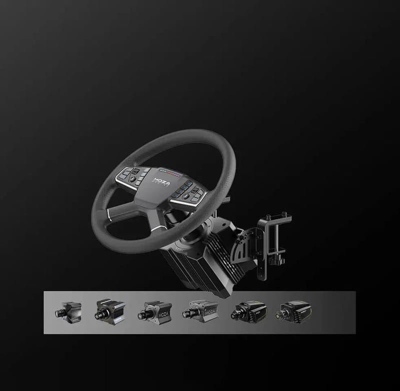 Руль и педали MOZA Racing R5 Trucking Bundle for PC (RS071)