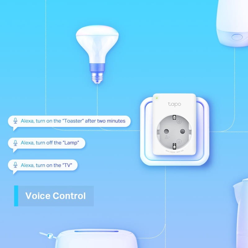 Інтелектуальна розетка TP-Link Tapo P100-2-pack