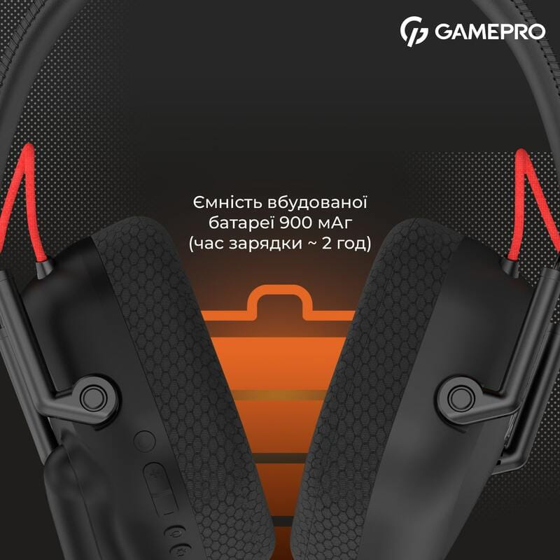 Гарнитура GamePro Genesis Mercury Pro Black (HSW120B)