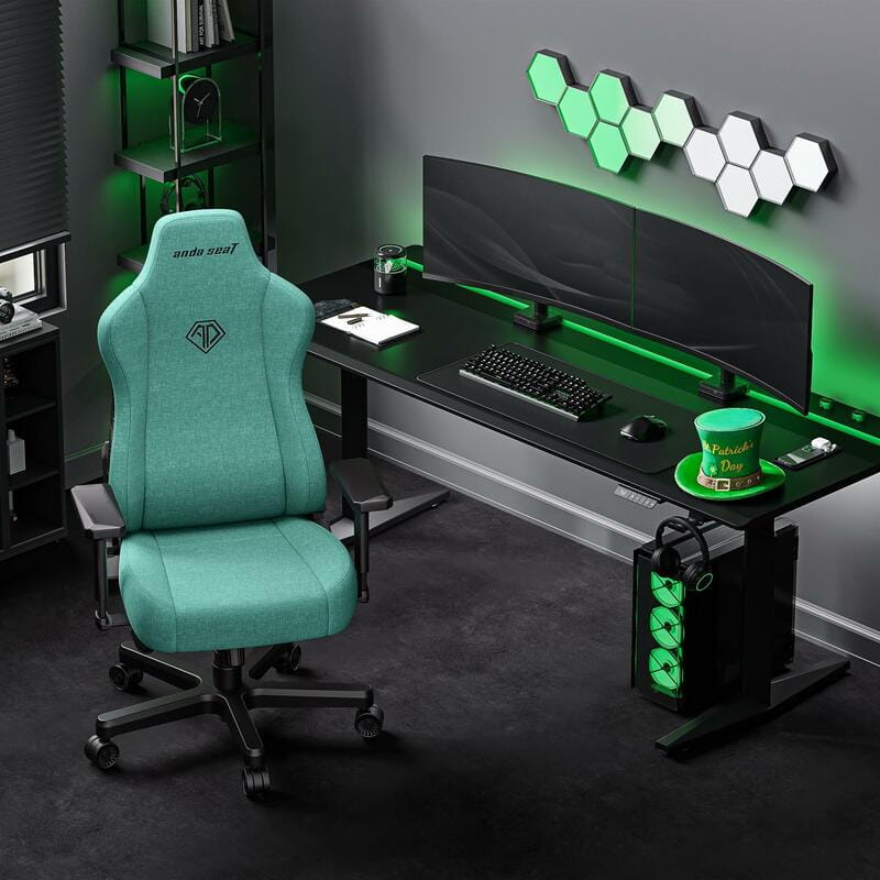 Кресло для геймеров Anda Seat Kaiser 3E XL Light Blue Fabric (AD23YC-XL-09-E-CF-E01)