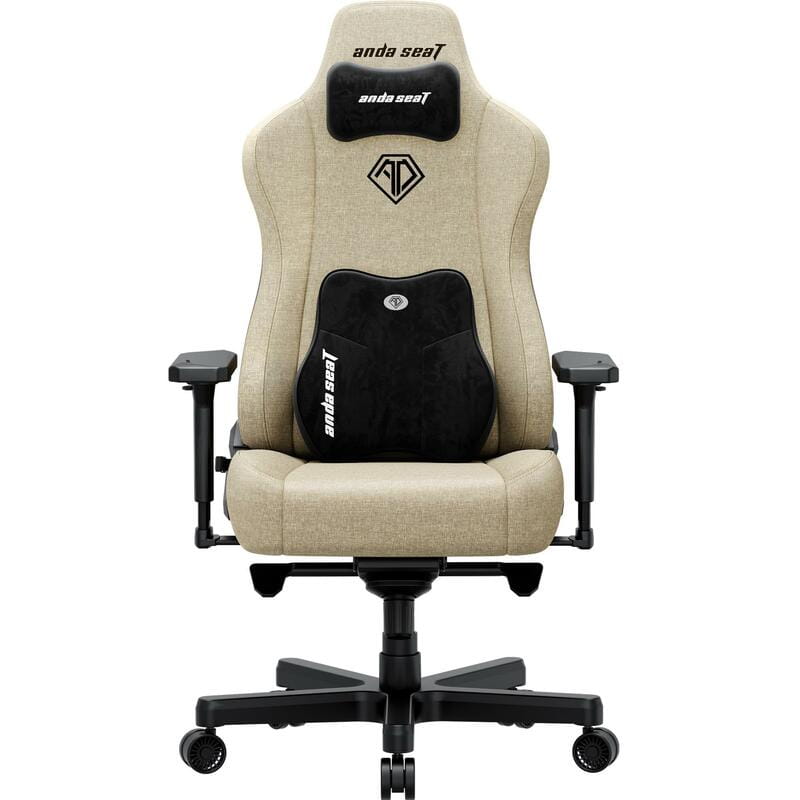Крісло для геймерів Anda Seat Kaiser 3E XL Beige Fabric (AD23YC-XL-09-I-CF-I01)