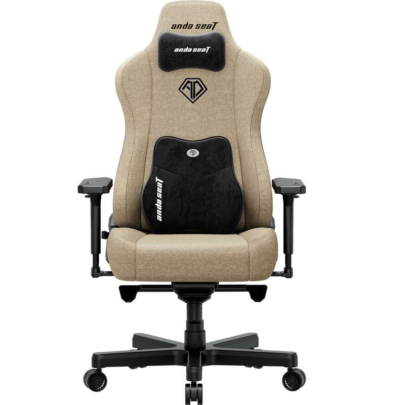 Крісло для геймерів Anda Seat Kaiser 3E XL Dark Beige Fabric (AD23YC-XL-09-H-CF-H01)