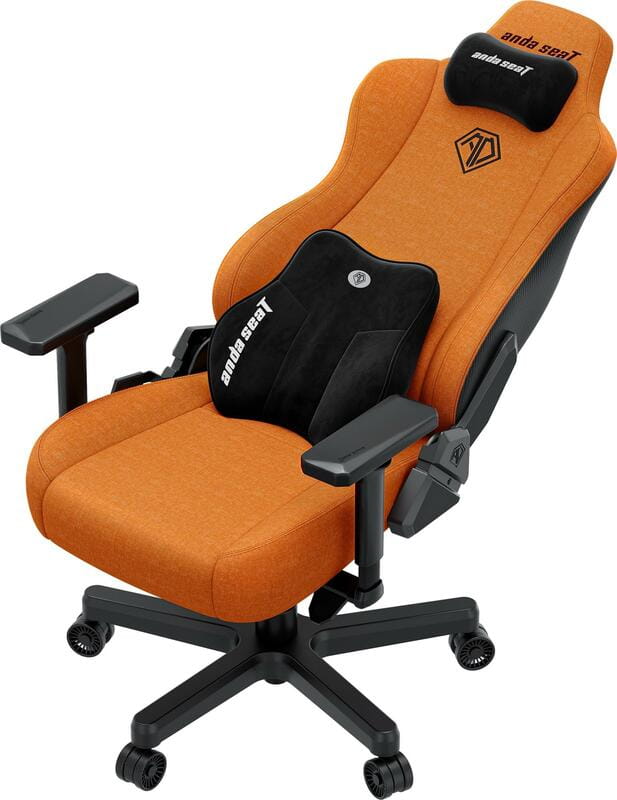 Крісло для геймерів Anda Seat Kaiser 3E XL Orange Fabric (AD23YC-XL-09-O-CF-O01)