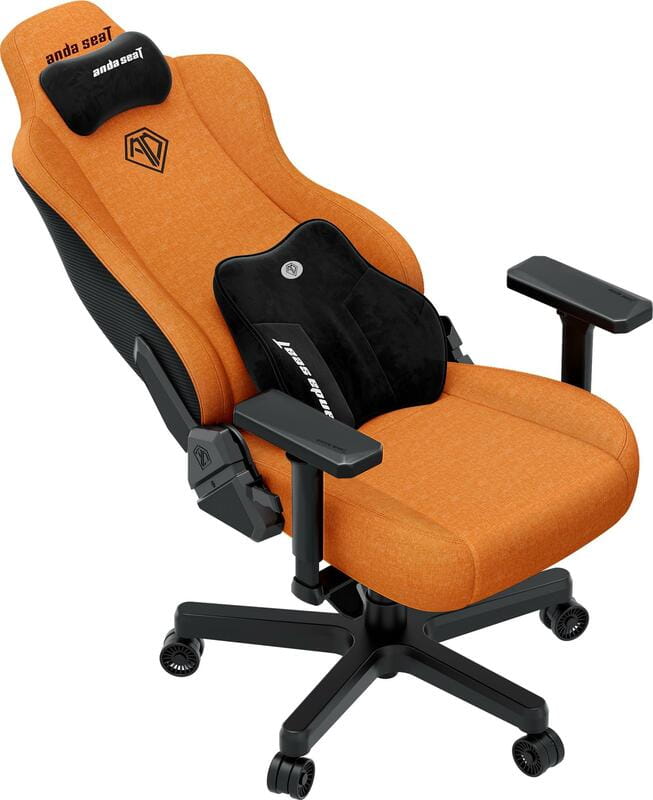 Крісло для геймерів Anda Seat Kaiser 3E XL Orange Fabric (AD23YC-XL-09-O-CF-O01)