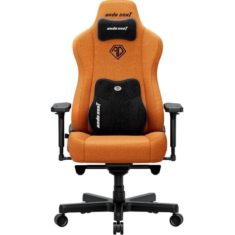 Крісло для геймерів Anda Seat Kaiser 3E XL Orange Fabric (AD23YC-XL-09-O-CF-O01)