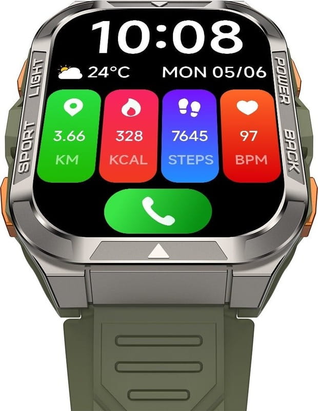 Cмарт-годинник Blackview W80 Pro Green (6931548324072)