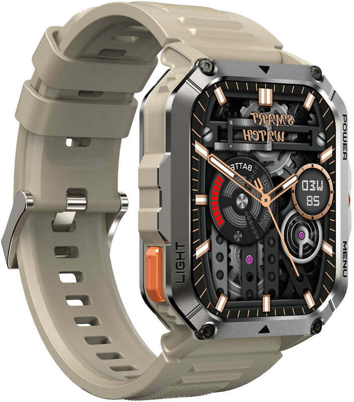 Cмарт-годинник Blackview W70 Pro Khaki (6931548322719)